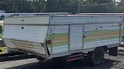 Stolen camper trailer