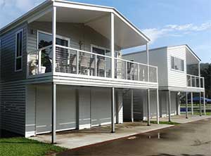 New 'annual' homes on site at Ingenia Holidays, Lake Conjola.