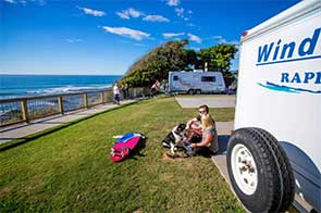 North Coast Holiday Parks Bonny Hills offers breathtaking views of NSW coast
