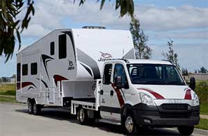 The Jayco-IVECO rig: a dream to drive