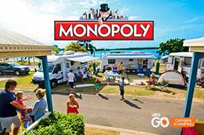 Caravanning-themed Monopoly