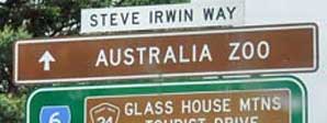 Australia Zoo sign