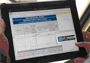 RVM Australia has streamlined its RVMAP inspection process with software that automates several key calculations.