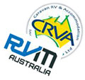 RVM Australia and CRVA logos