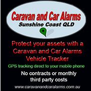 Caravan and Car Alarms advert