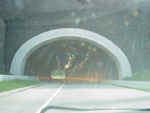 Tunnel entrance on Pacific Hwy