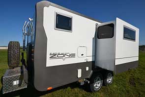 Zone RV's first ever slide-out model
